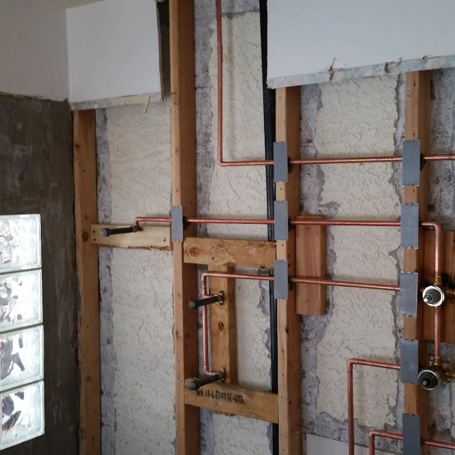 Copper pipe installation for Repiping in Delhi